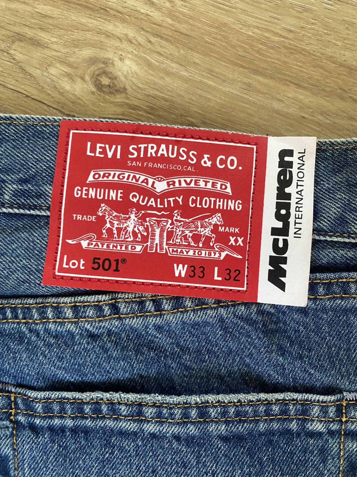 Levi's Levi’s x McLaren 501s Size US 33 - 5 Thumbnail
