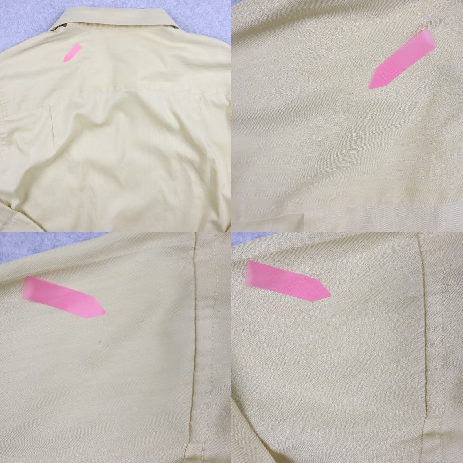 Geoffrey Beene Geoffrey Beene Shirt Mens XL 17.5 32/33 Wrinkle Free Button Yellow Long Sleeve Size US XL / EU 56 / 4 - 8 Thumbnail