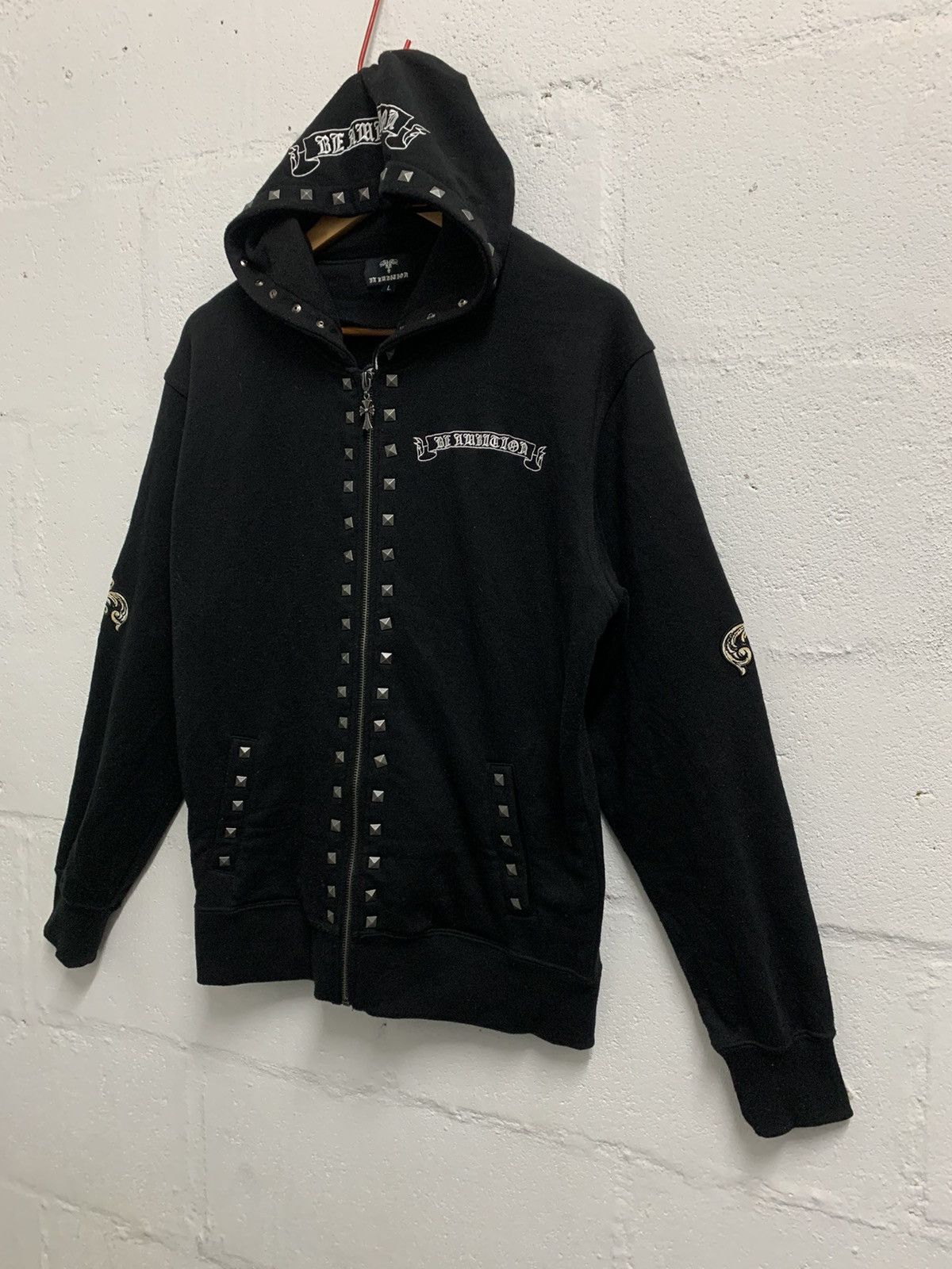 Japanese Brand Hooded Rivet Design Size US L / EU 52-54 / 3 - 2 Thumbnail