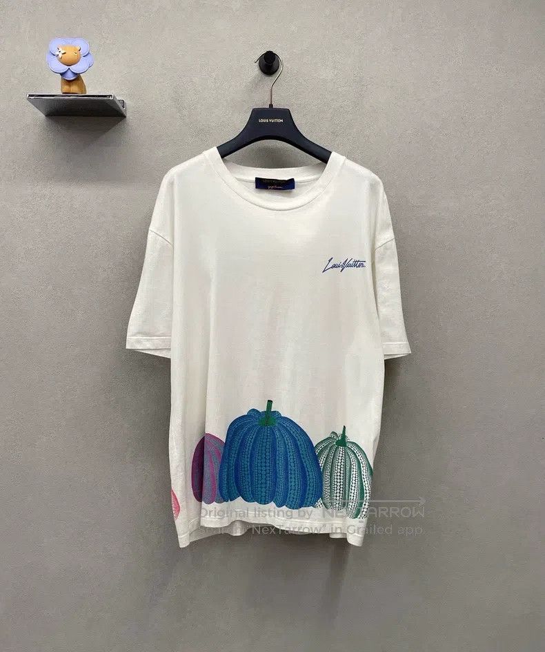 Louis Vuitton Louis Vuitton Logo Pumpkin Print Crew Neck Short Sleeve Size US XL / EU 56 / 4 - 1 Thumbnail