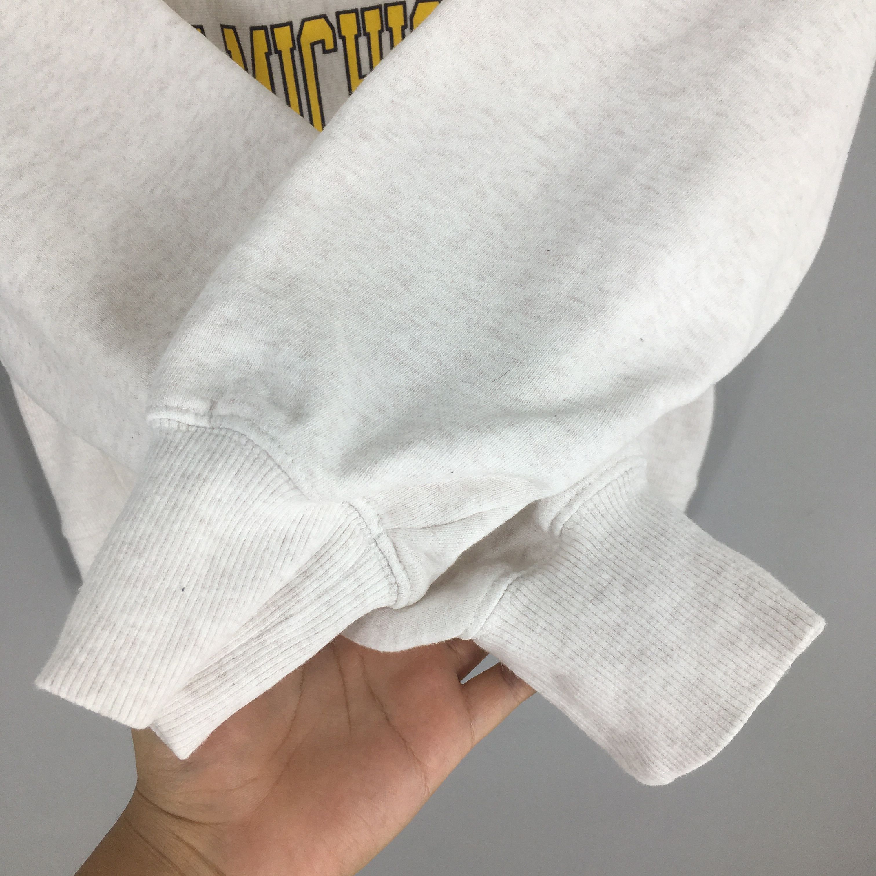 NCAA Vintage Michigan Wolverines Gray Hoodie Pullover Small Size US S / EU 44-46 / 1 - 4 Thumbnail
