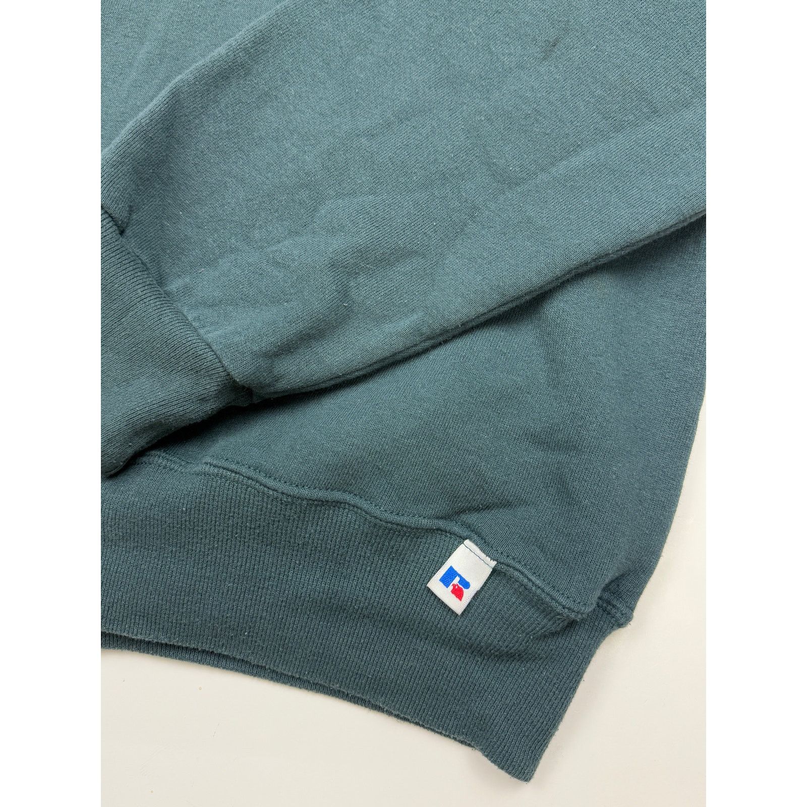 Vintage Vintage Russell Athletic Sweatshirt Size XL Dark Blue Green Size US XL / EU 56 / 4 - 4 Thumbnail