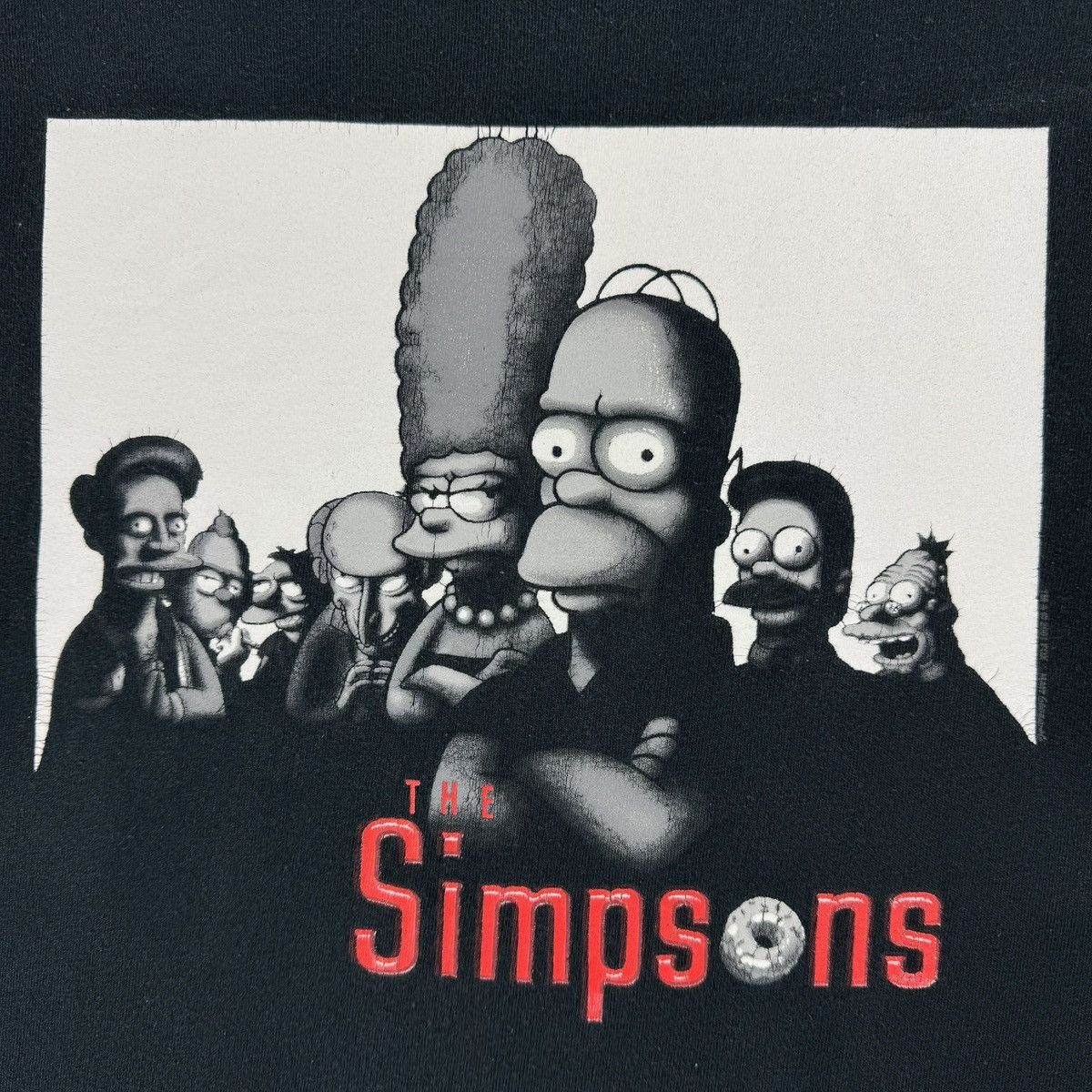 The Simpsons Vintage "The Simpsons" "The Sopranos" Parody T-shirt Size US XXL / EU 58 / 5 - 6 Thumbnail