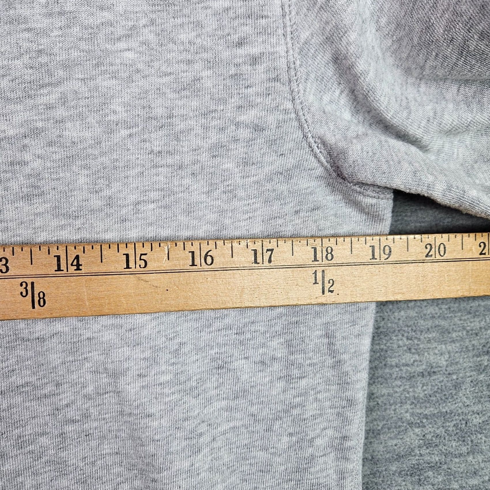 Faherty Faherty Men Long Sleeve Quarter Zipper Polo Pullover Sweatshirt M Gray Cotton Blend Zip Shirt Mens Size US M / EU 48-50 / 2 - 7 Thumbnail