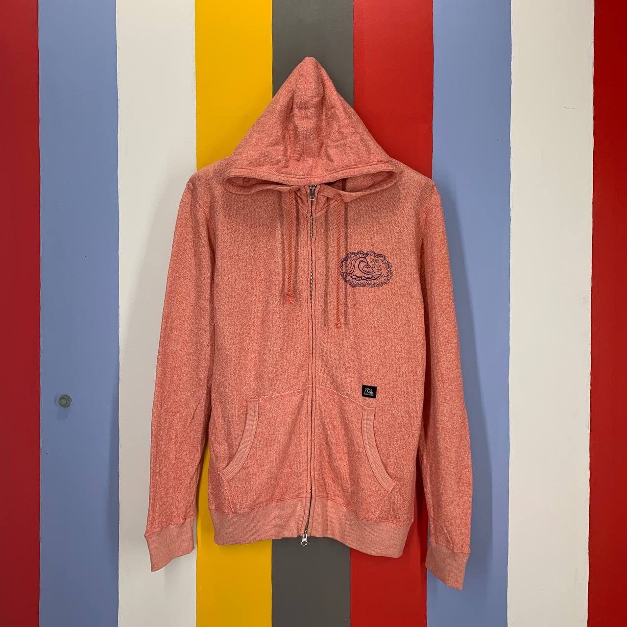 QUIKSILVER Orange Zipper Hoodie #2093/16