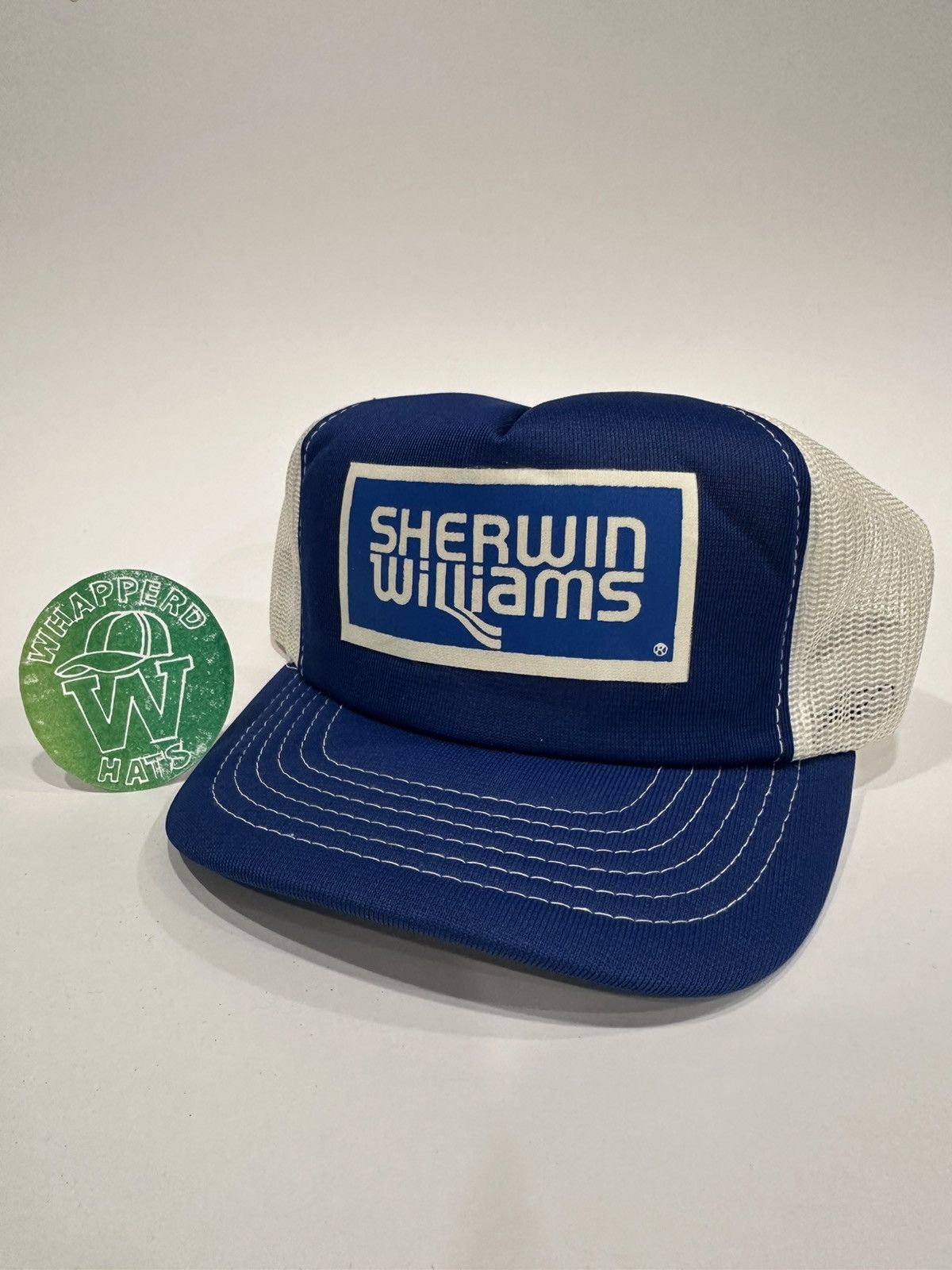 Vintage Vintage Sherwin Williams Trucker Snapback Size ONE SIZE - 1 Thumbnail