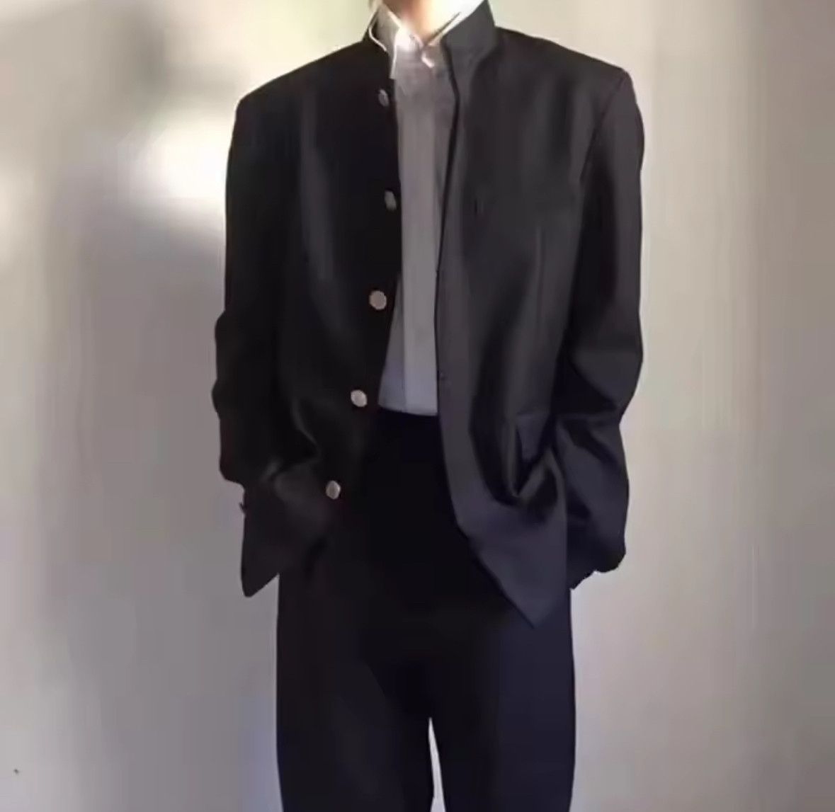 Japanese Brand Japanese Style School Uniform Dk Blazers Top With Badge Size US XL / EU 56 / 4 - 5 Thumbnail