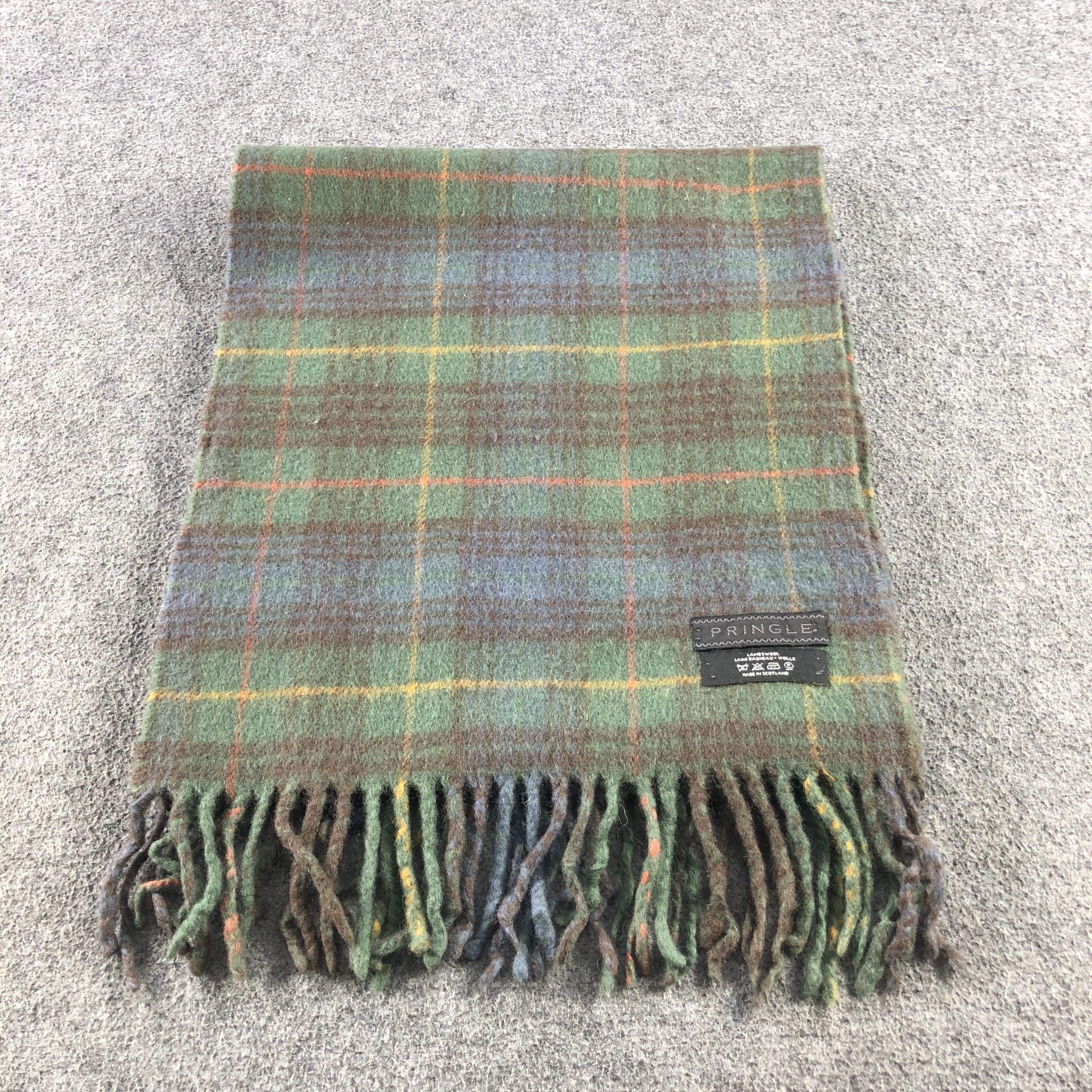 Pringle Of Scotland Pringle Of Scotland Wool Scarf Muffler V2937 Size ONE SIZE - 2 Thumbnail