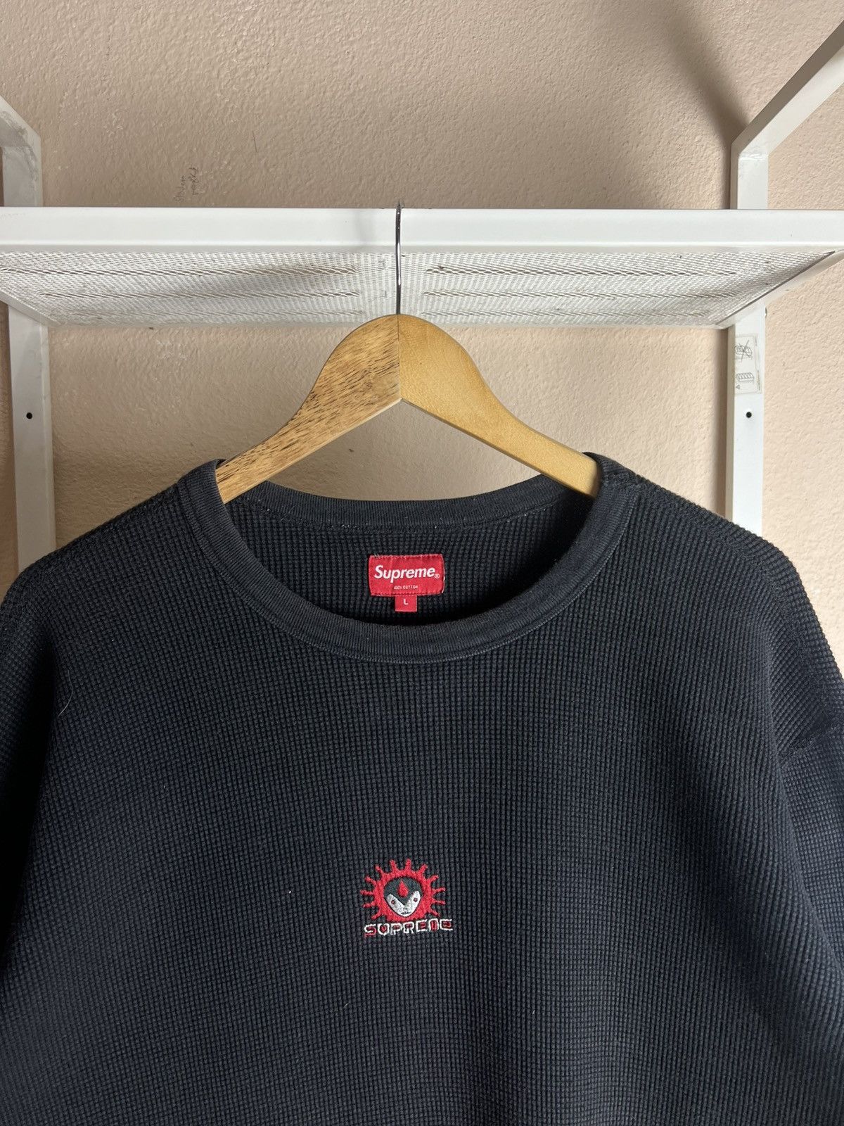 Supreme Supreme Vampire Waffle Thermal Faded Size US L / EU 52-54 / 3 - 3 Thumbnail