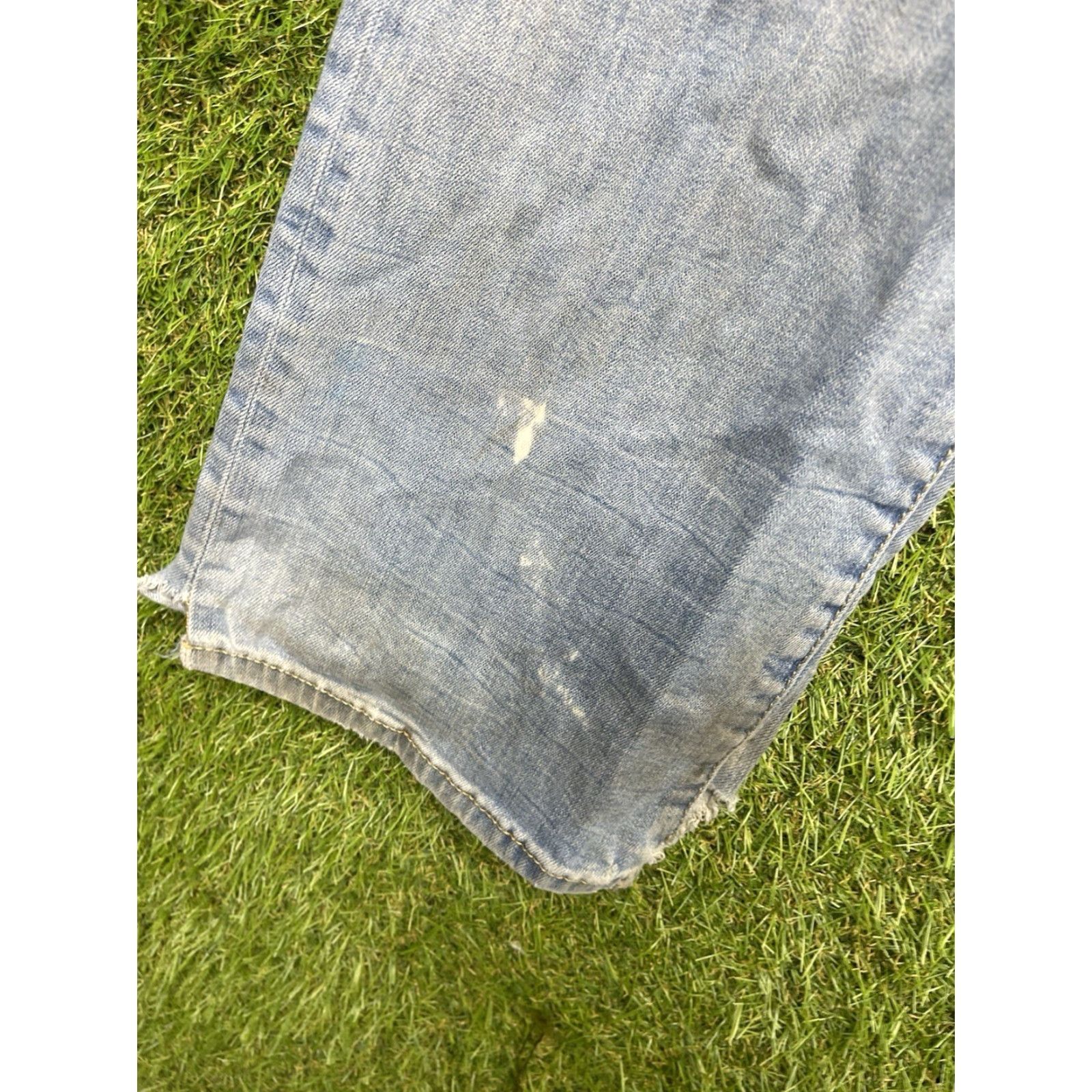 American Eagle Outfitters American Eagle Jeans Mens 34x34 Original Boot Cut Light Wash Western Cowboy Size US 34 / EU 50 - 4 Thumbnail