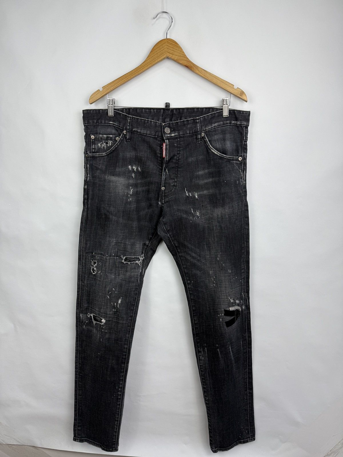 Dsquared2 🇮🇹 Y2K Dsquared2 Punk Jeans Made in Italy Opium Chief Keef Size US 36 / EU 52 - 3 Thumbnail