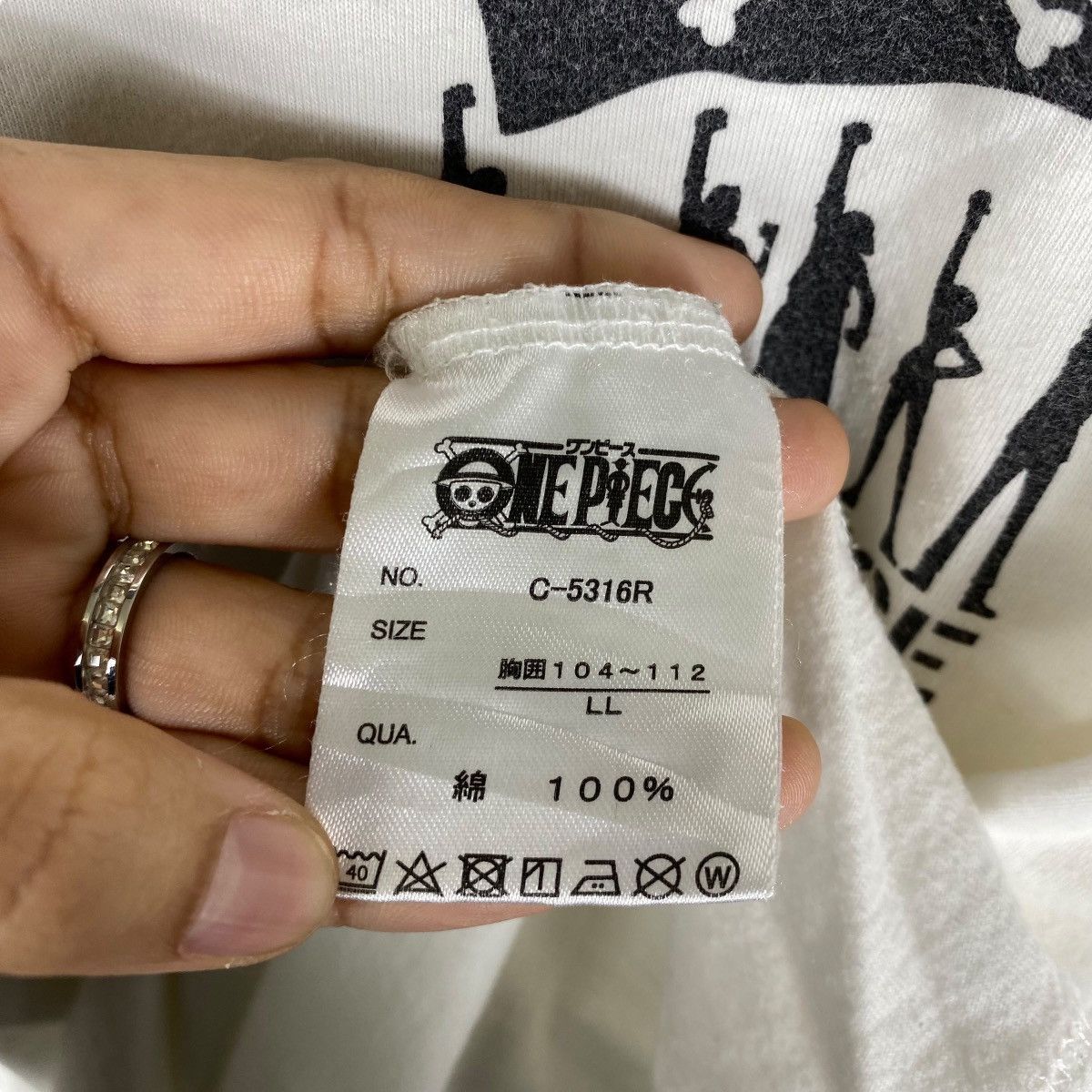 Anime × Japanese Brand Vintage ONE PIECE Romance Dawn Anime Movie Tee Shirt Large Size US L / EU 52-54 / 3 - 7 Thumbnail
