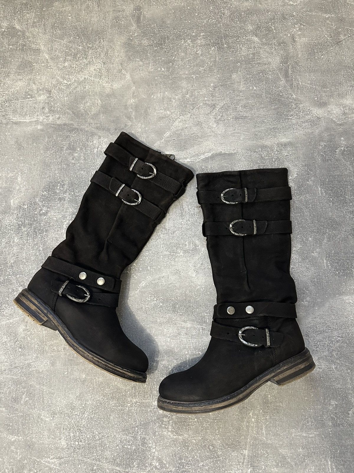 Vintage Vintage high boxer boots moto biker shoes core Size US 8 / IT 38 - 3 Thumbnail