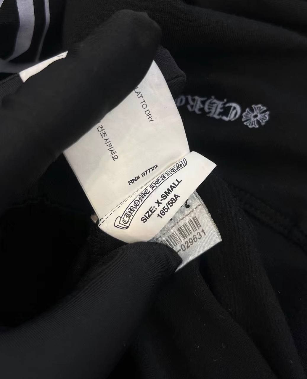 Chrome Hearts ChromeHearts casual black track pants Size 26" / US 2 / IT 38 - 3 Thumbnail