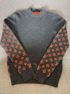 Men's LOUIS VUITTON Size L Black Cashmere Blend Chunky Knit Turtleneck  Sweater at 1stDibs