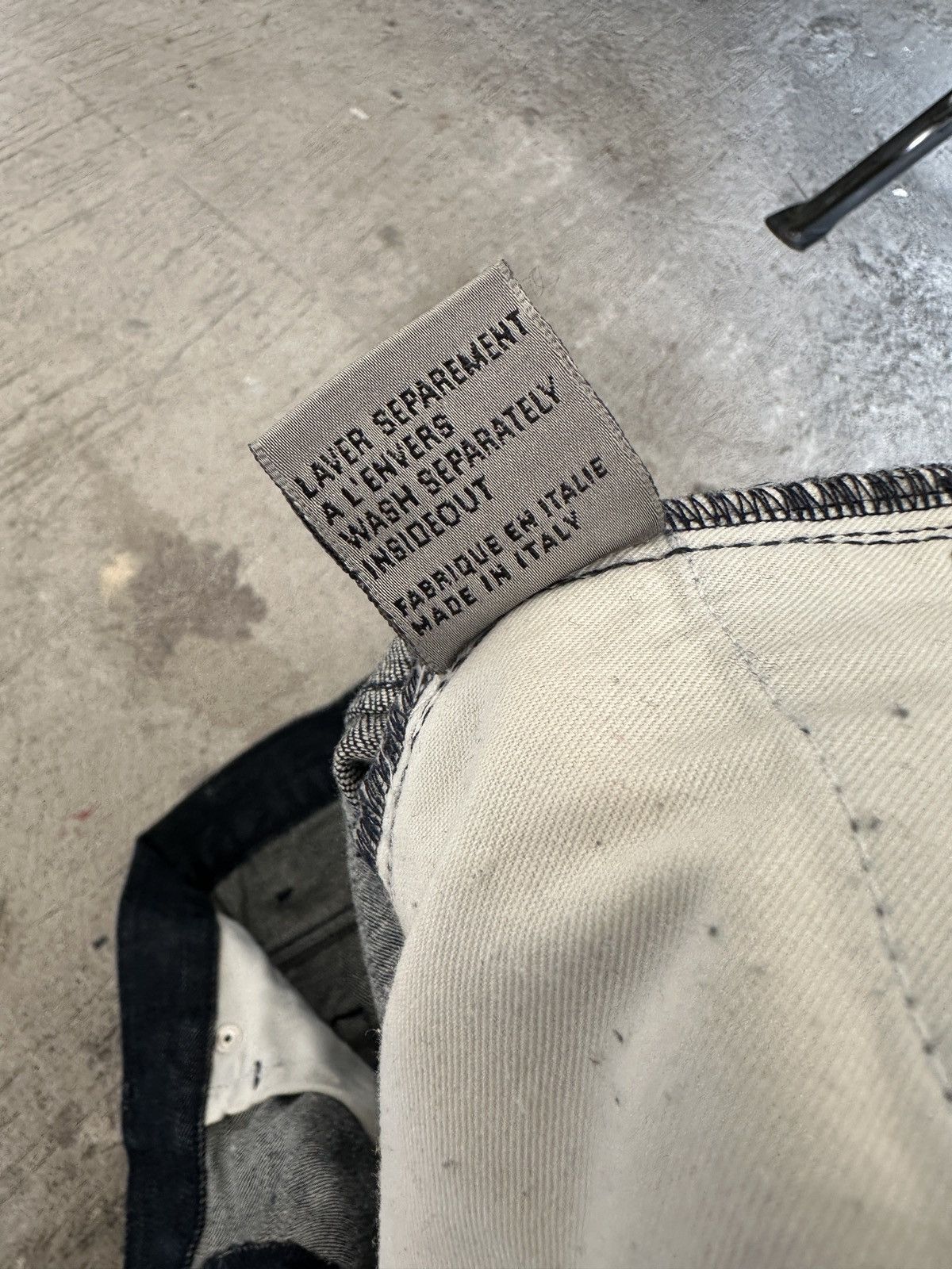 Dior AW05 Dior Homme Distressed Indigo Slim Jeans Size US 29 - 9 Thumbnail