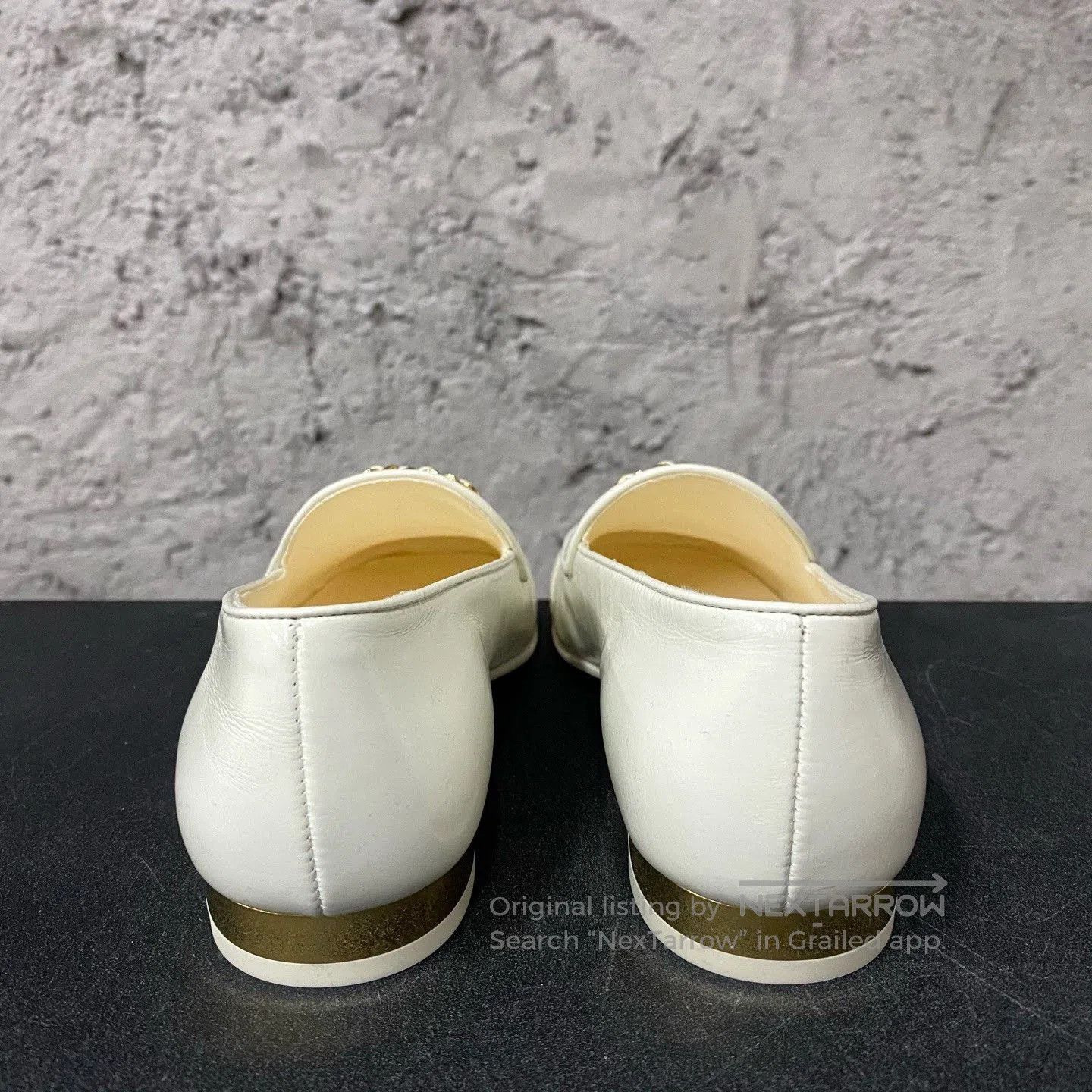 Chanel Chanel White Double C Loafers. Size US 4 / IT 34 - 3 Thumbnail