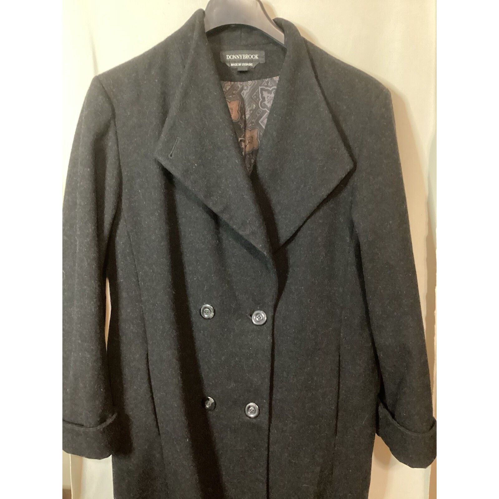 & Other Stories VGT Donny Brook Women’s Double Breasted Pea Coat Size 12 Size XL / US 12-14 / IT 48-50 - 1 Thumbnail