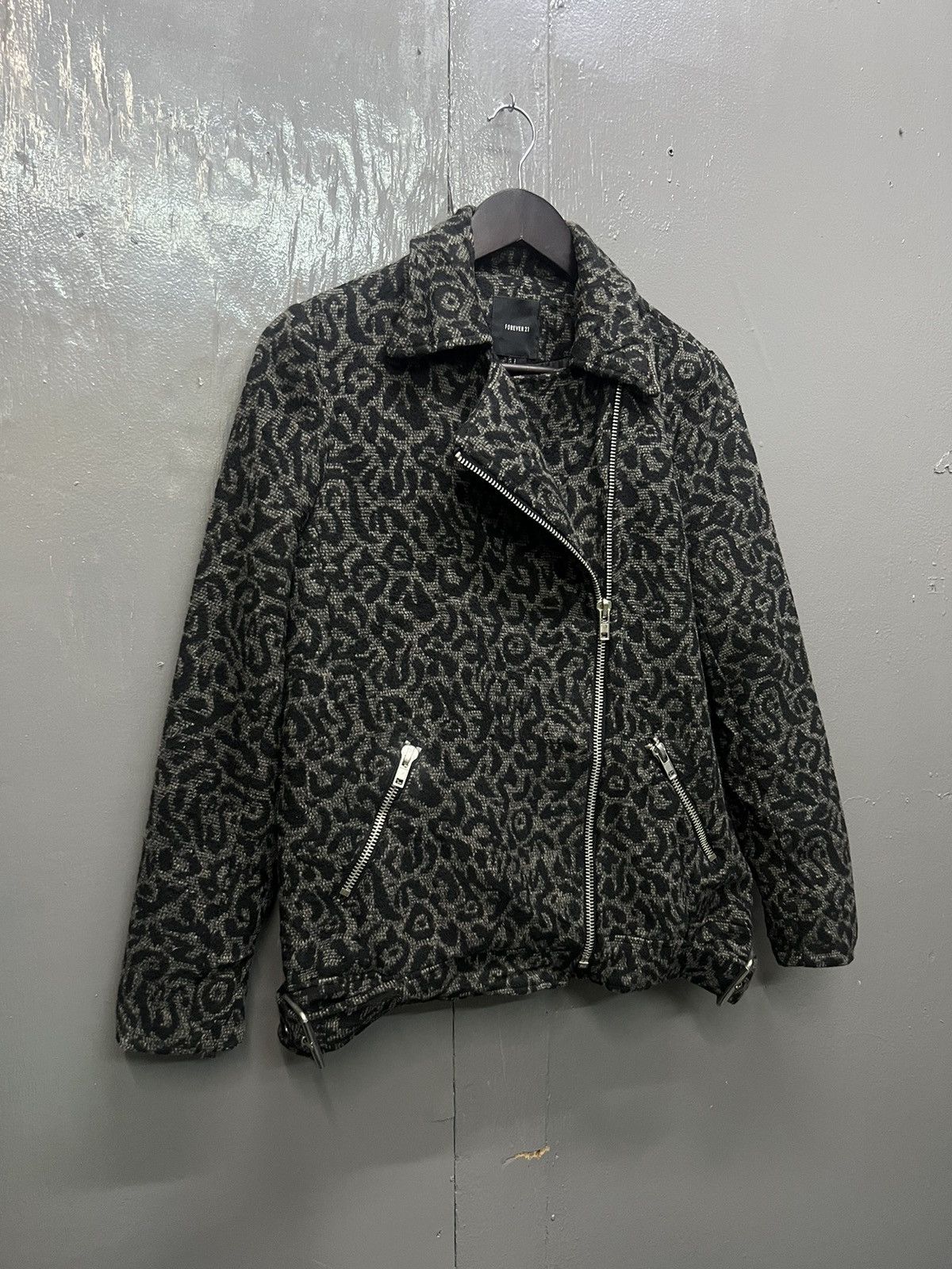 Forever 21 × Japanese Brand Forever 21 Double Collar Wool Jacket Size S / US 4 / IT 40 - 3 Thumbnail