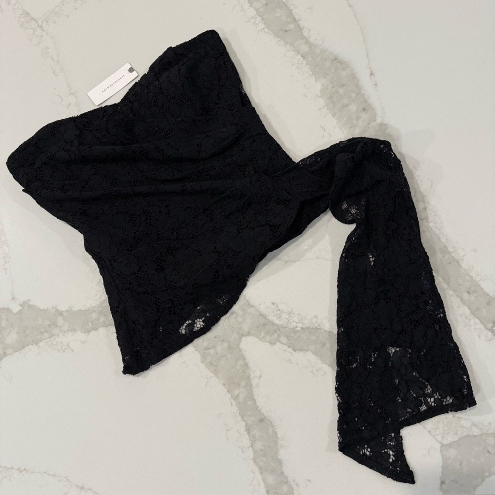 Anthropologie Mare Mare x Anthropologie NWT Corset Lace TubeTop Womens XS Size XS / US 0-2 / IT 36-38 - 3 Thumbnail