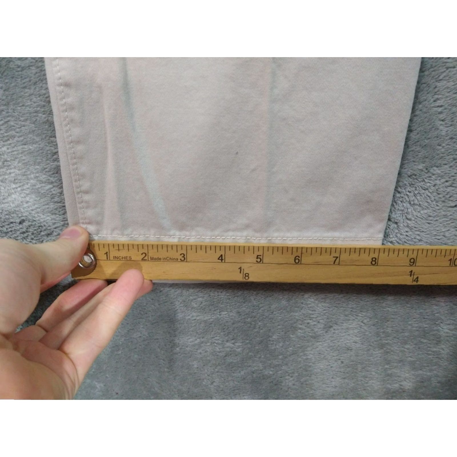 American Eagle Outfitters American Eagle Outfitters Pants Men 32x32 Cream Chino Original Straight Mid Rise Flat Front Casual Workwear College Preppy Shoes Mens Size US 33 - 6 Thumbnail