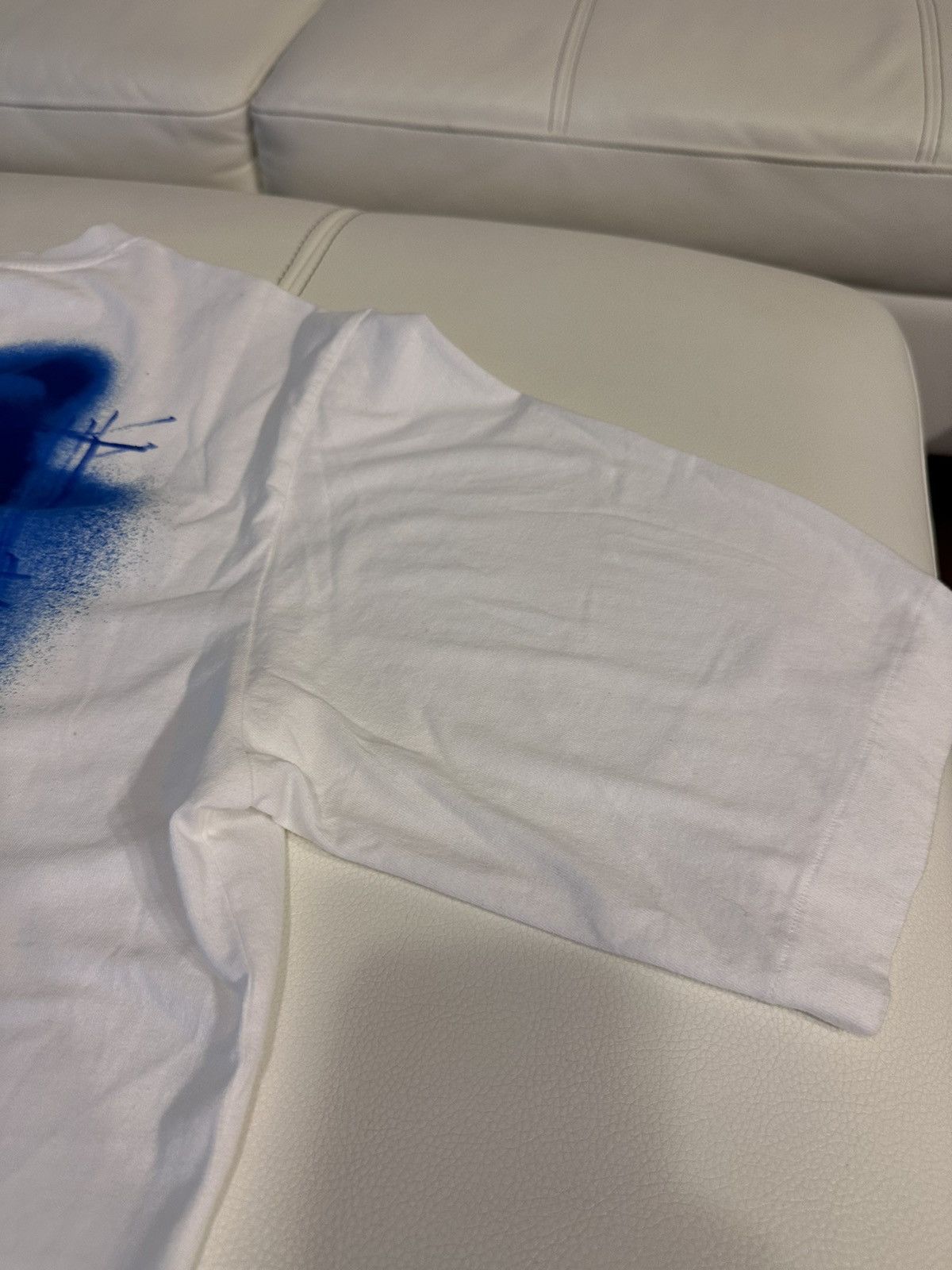 Off-White Off White Graffiti Logo Tee Size US L / EU 52-54 / 3 - 12 Thumbnail
