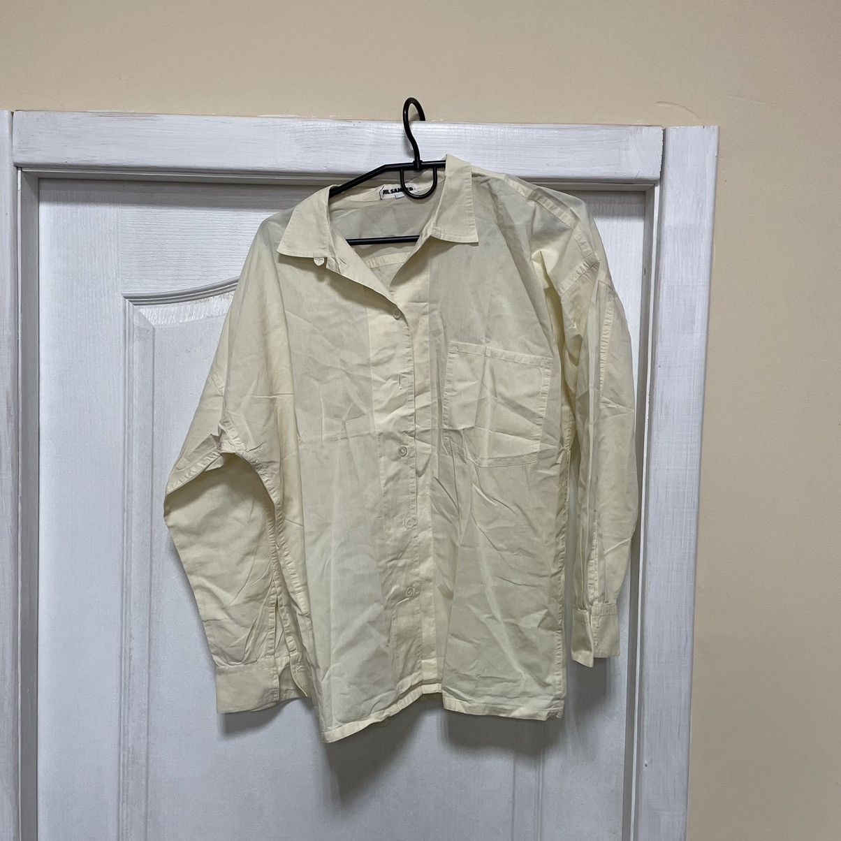 Japanese Brand × Jil Sander × Raf Simons 90s Jil Sander size 38 by Raf Simons Button up Shirt tee Size US S / EU 44-46 / 1 - 1 Thumbnail