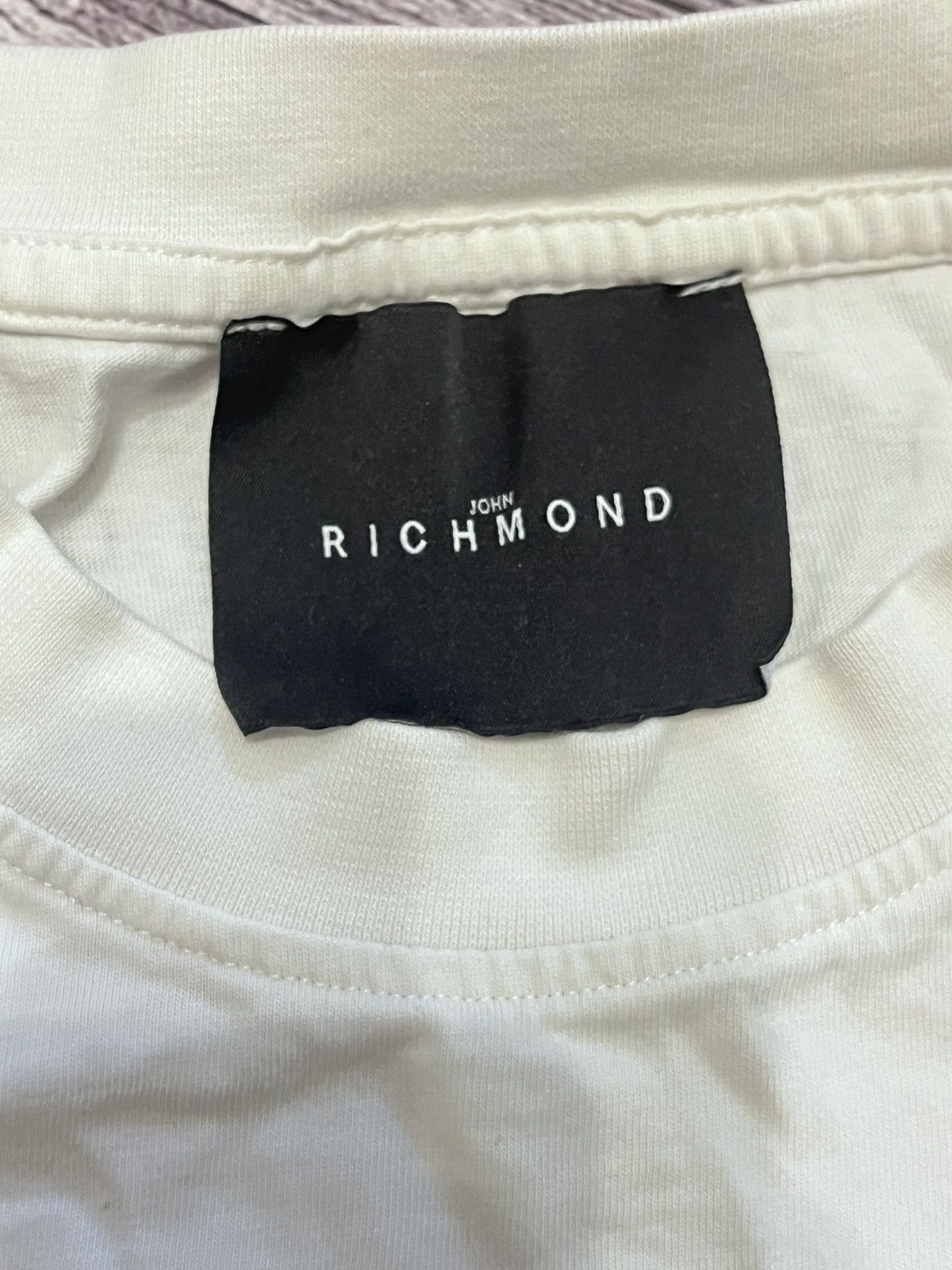 John Richmond × Vintage John Richmond Women’s Graphic Print Tee – Size L Size US L / EU 52-54 / 3 - 4 Thumbnail