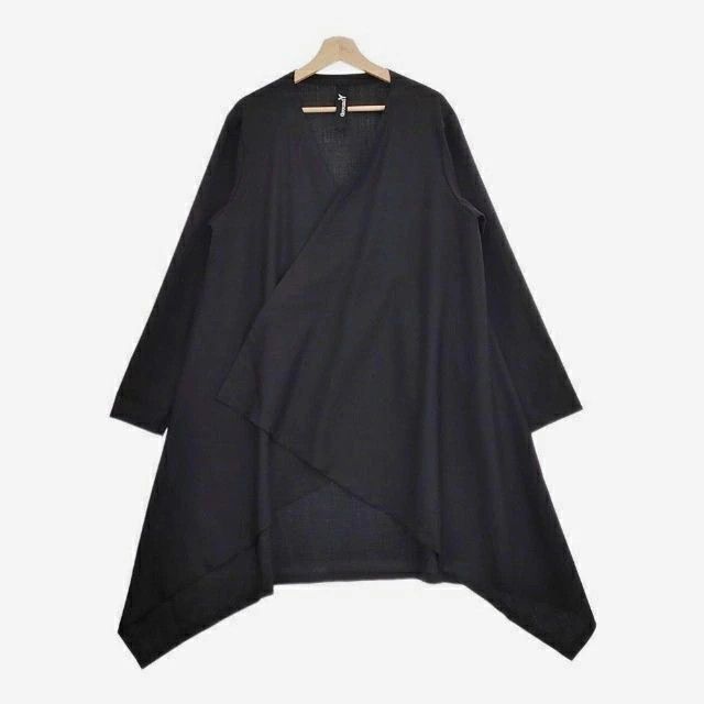 ジャケット・アウター Ground Y Gabardine Long Drape Jacket M Yohji Yamamoto Ground Y Yohji Yamamoto GABARDINE LONG DRAPE JACKET