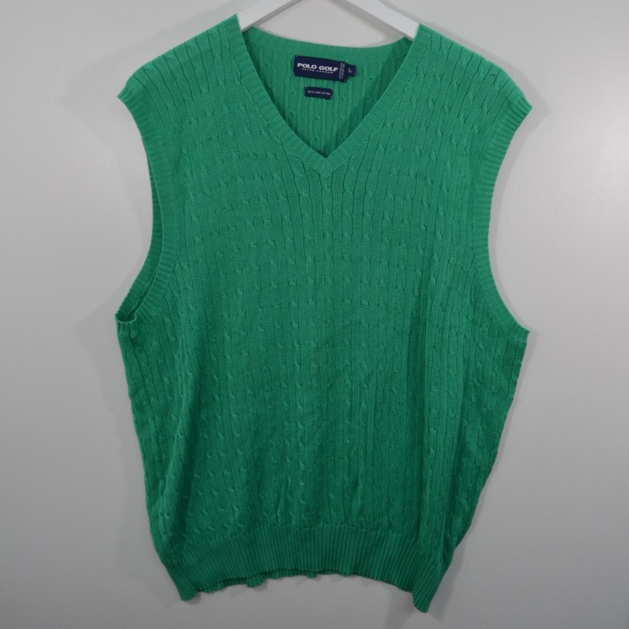 Polo Ralph Lauren Polo Gold Green Knit Size US L / EU 52-54 / 3 - 1 Thumbnail