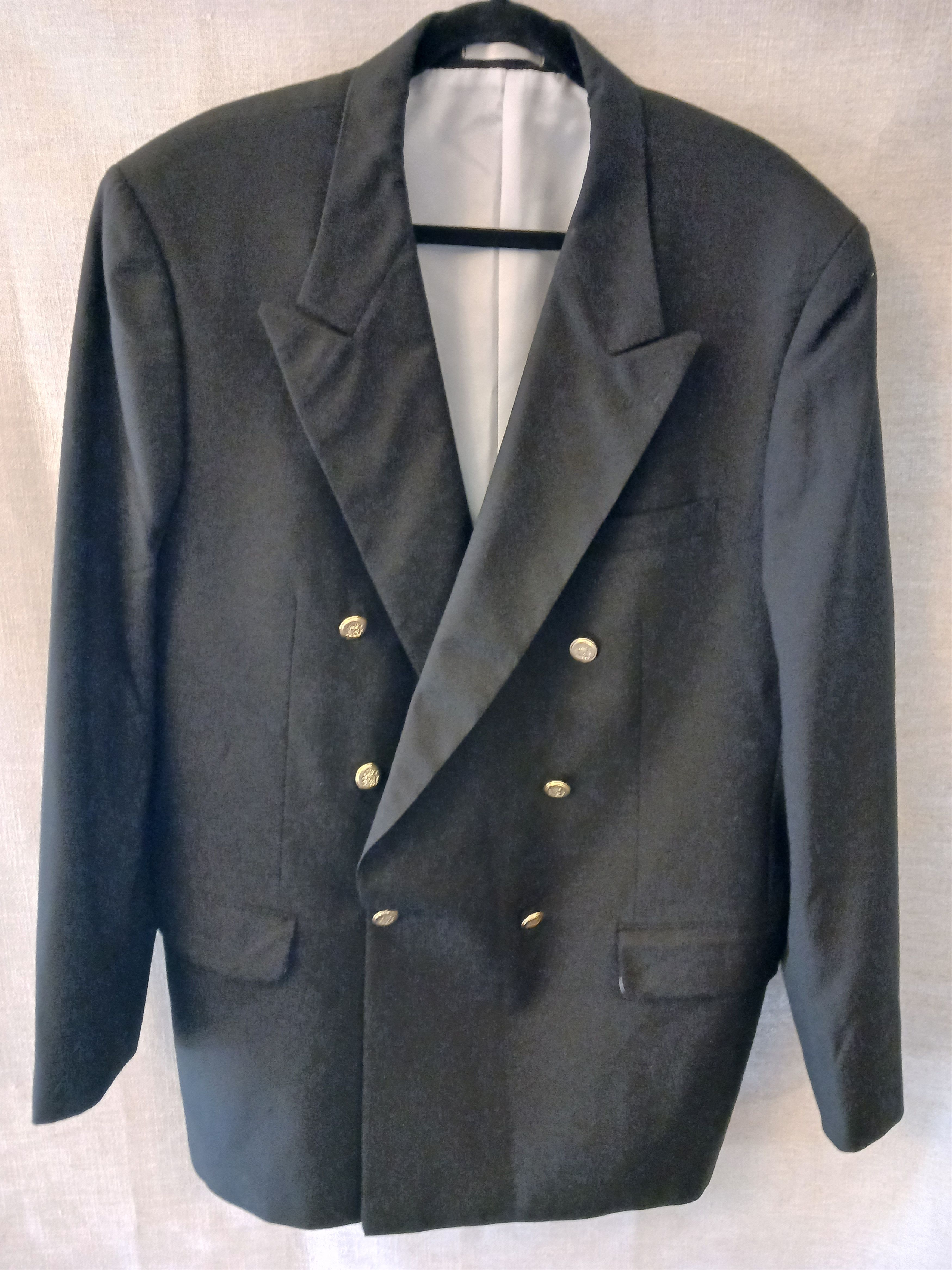 Vintage Vintage 90's Dario di Napoli Double Breasted Blazer Size 44L - 1 Thumbnail