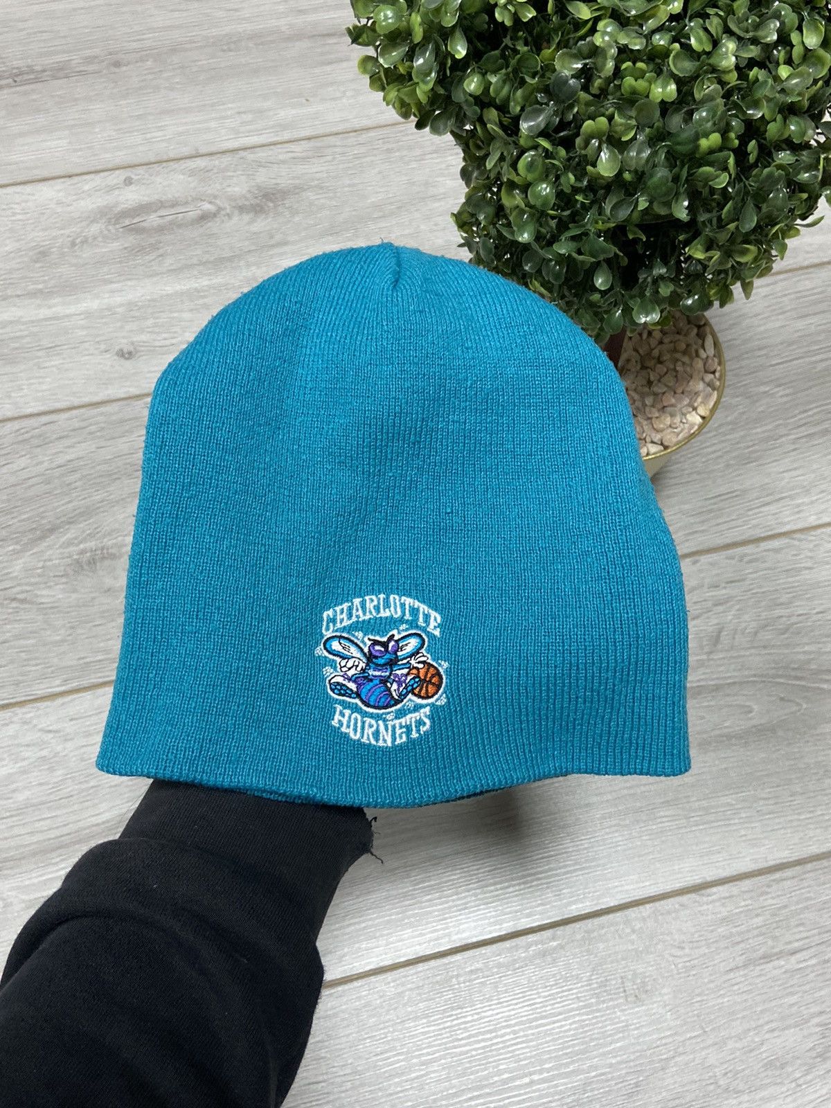 NBA Charlotte Hornets Starter double side vintage NBA hat Size ONE SIZE - 4 Thumbnail