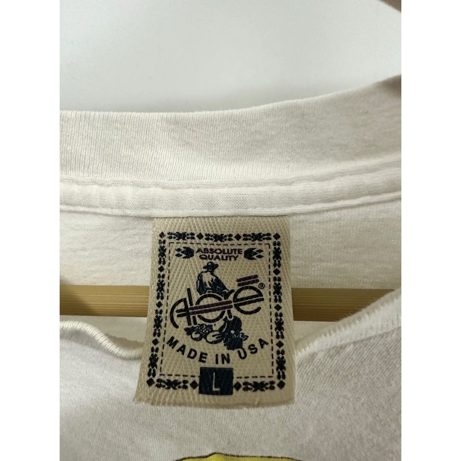 Vintage VTG Coffee Carafe Drip Worship Drug Beans Addicts Cult Morning Art T-Shirt L Mens White Cotton Size US L / EU 52-54 / 3 - 3 Thumbnail