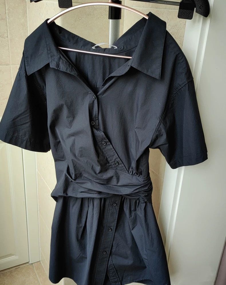 Alexander Wang Alexander Wang Black Shirt Dress XS Size XS / US 0-2 / IT 36-38 - 1 Preview