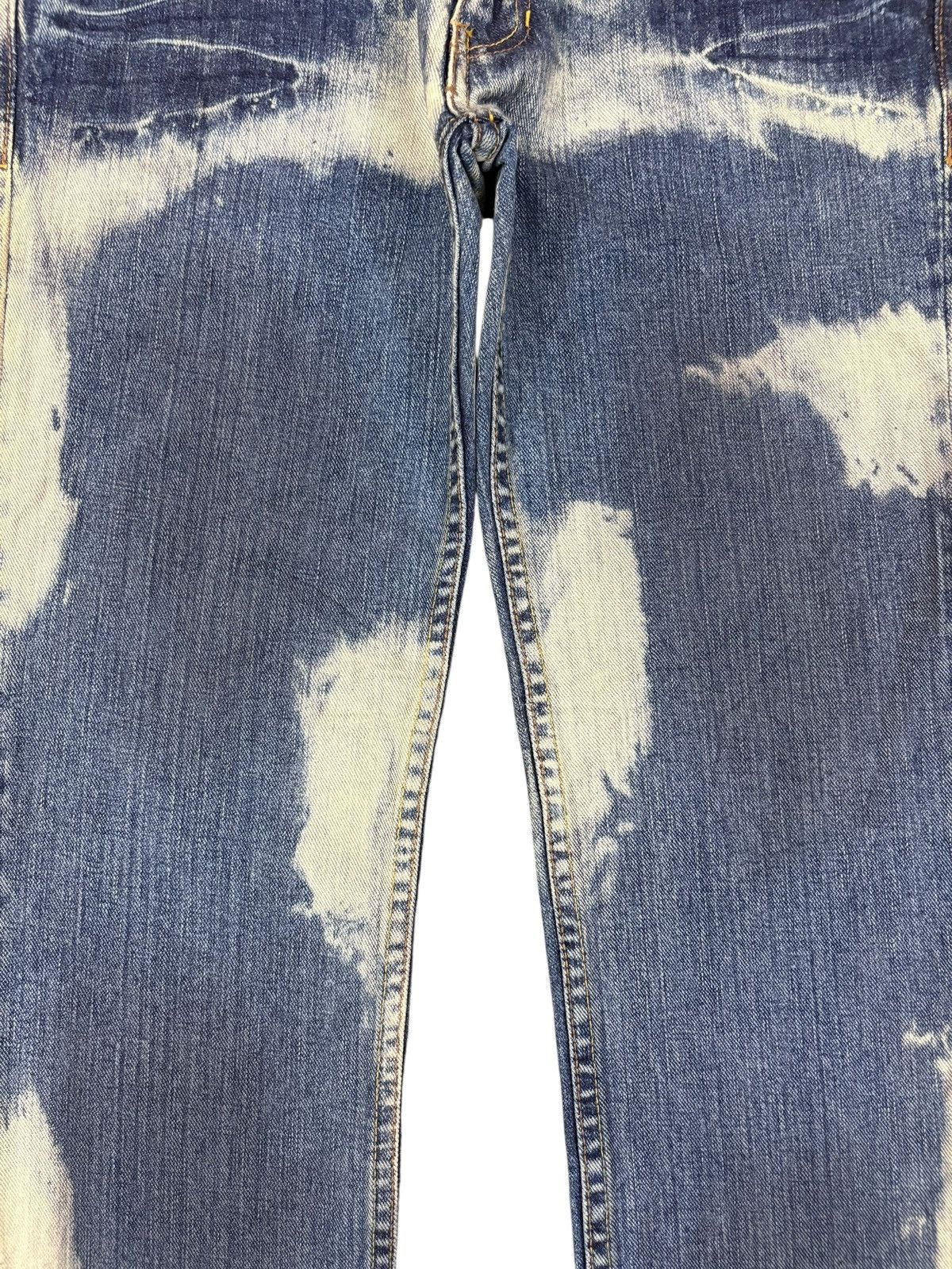 Japanese Brand Vintage Japanese Brand Bleached Jeans Size US 30 / EU 46 - 5 Thumbnail