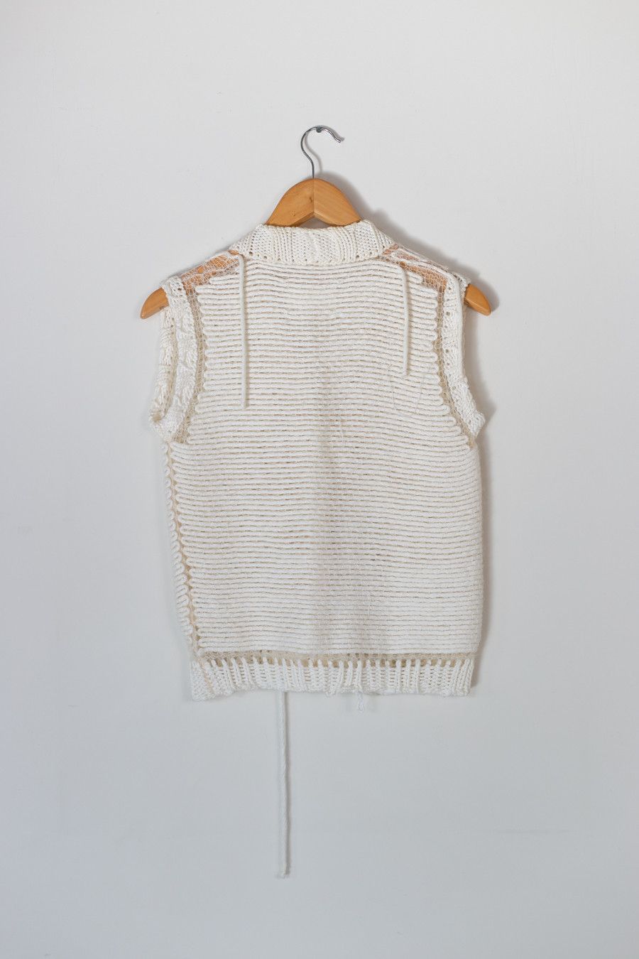 Maison Margiela ss04 disco inside out knit vest Size US M / EU 48-50 / 2 - 8 Thumbnail