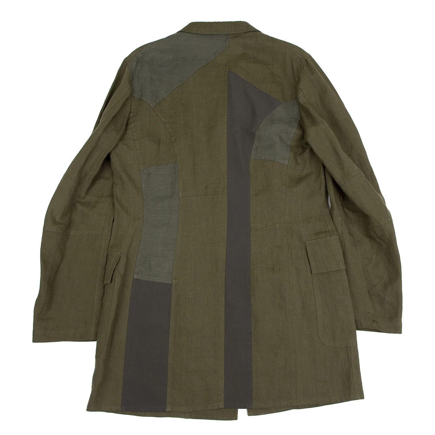 Yohji Yamamoto Yohji Yamamoto Linen Cubism Jacket Size US S / EU 44-46 / 1 - 1 Thumbnail