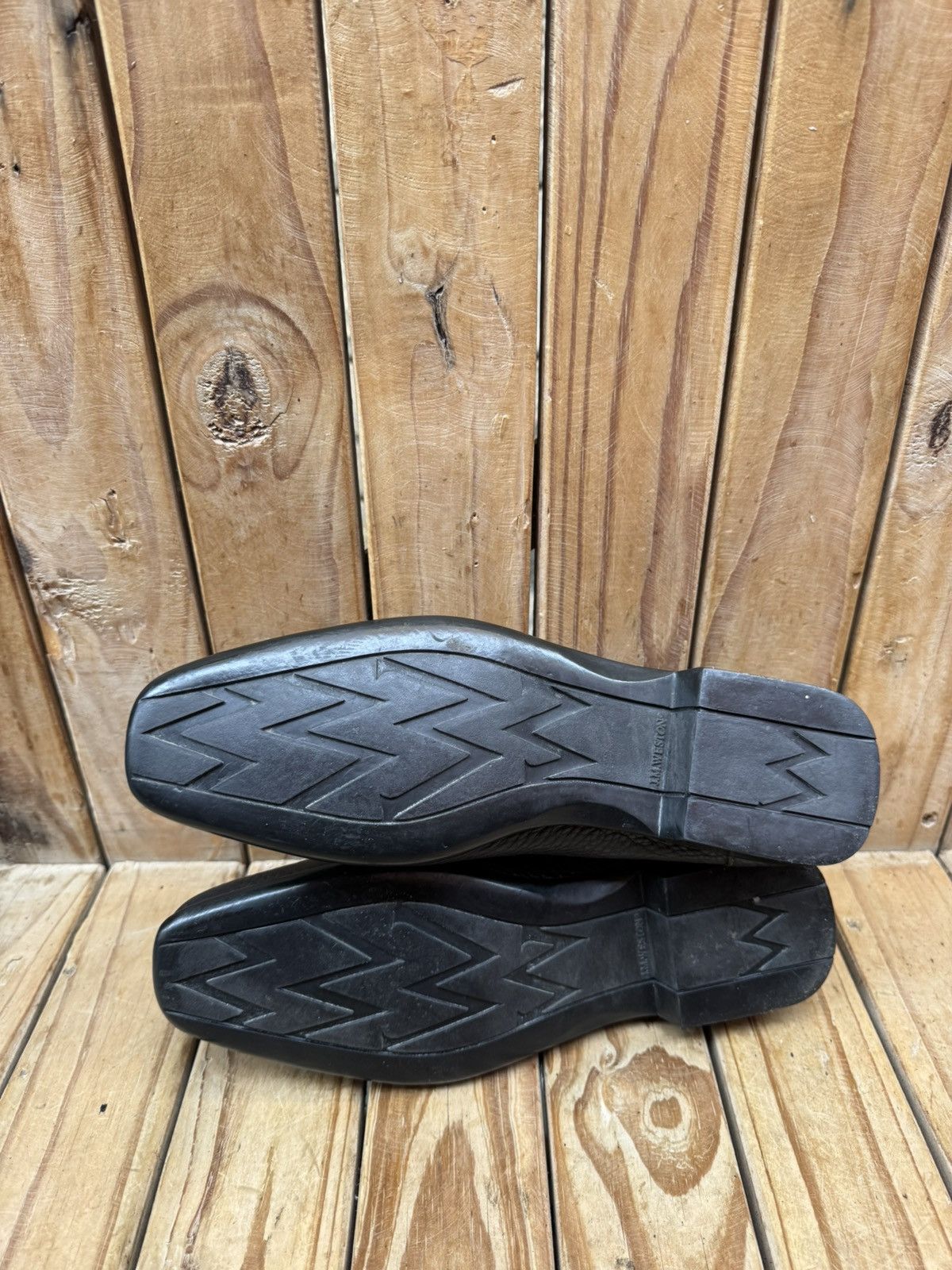 J.M. Weston J.M Weston Men’s black dress leather shoes sz UK 7.5 D Size US 8.5 / EU 41-42 - 12 Thumbnail