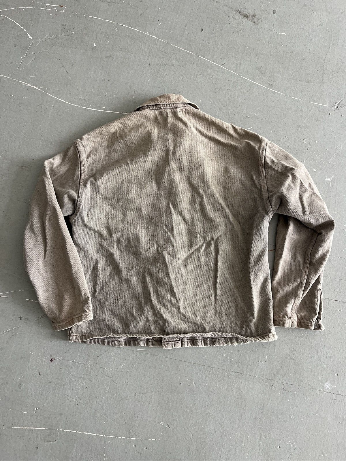 Yeezy Yeezy Season 6 Denim Work Jacket (unisex) Size US S / EU 44-46 / 1 - 10 Thumbnail