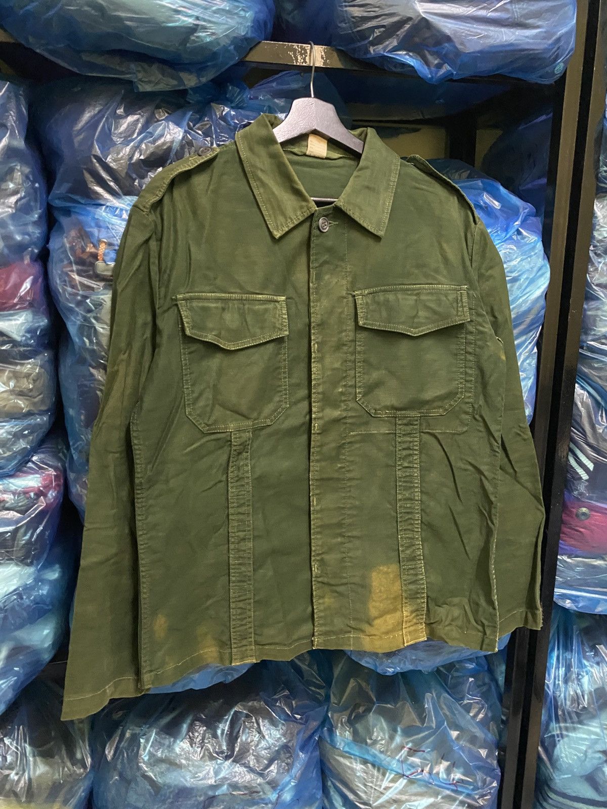 Other VINTAGE 80S MILITARY UNIFORM SHORT Size US M / EU 48-50 / 2 - 3 Thumbnail