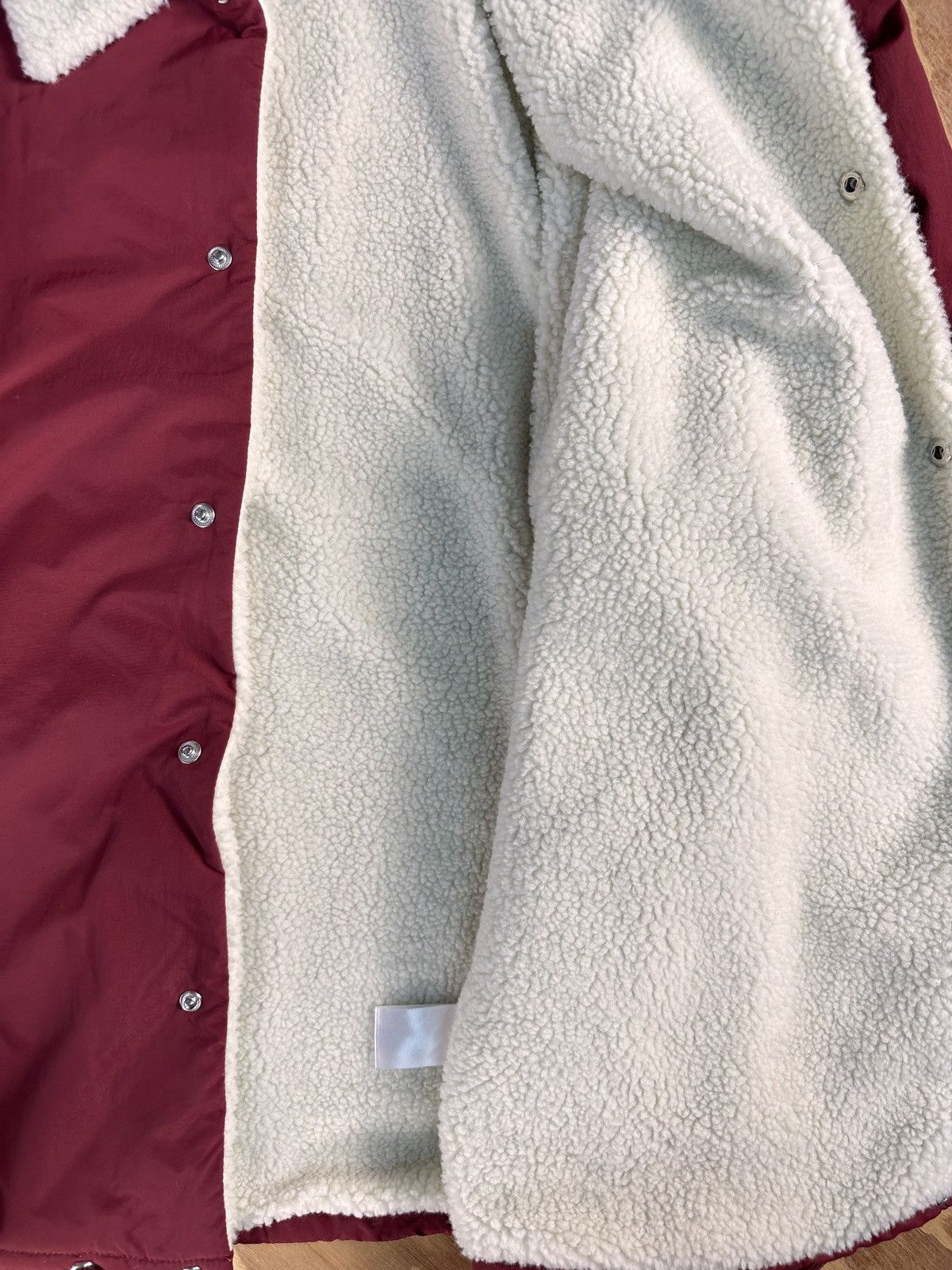 Standard Cloth Urban Outfitters burgundy Standard Cloth Fleece jacket. Size US XL / EU 56 / 4 - 6 Thumbnail