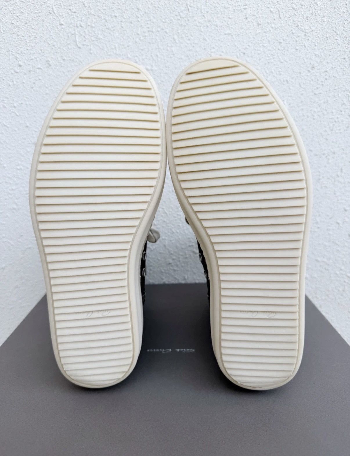 Rick Owens Rick Owens new high-top gray suede sneakers Size US 8 / EU 41 - 8 Thumbnail