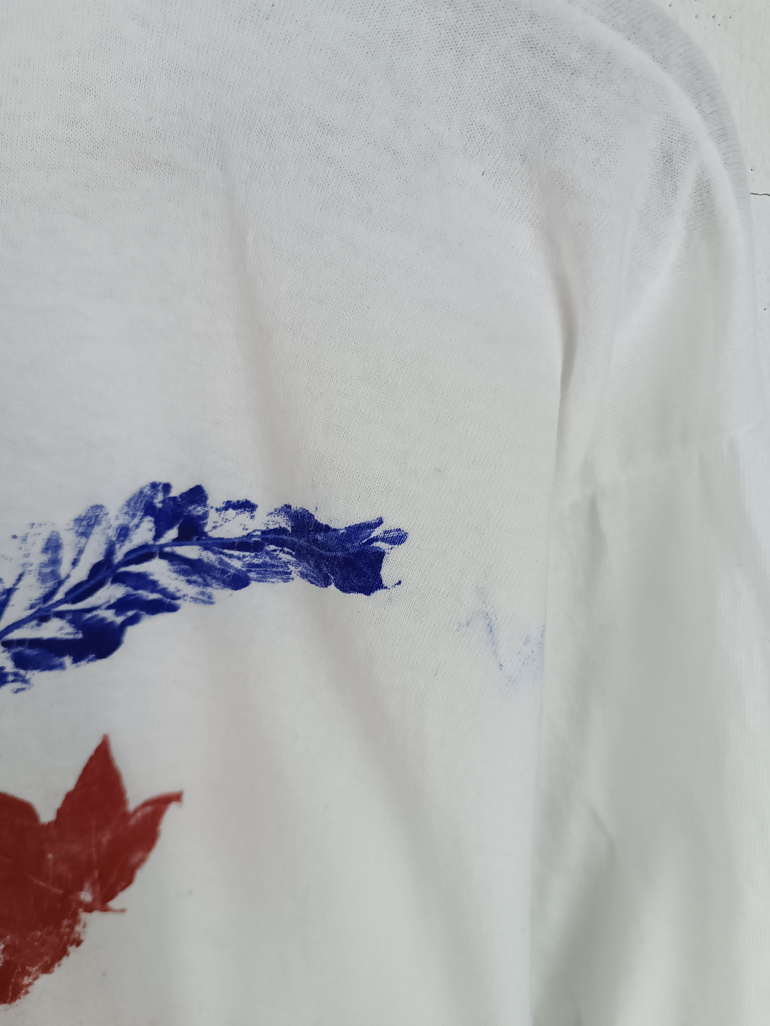Vintage VINTAGE ART TEE DIY FROM LEAF WITH PAINT VERY RARE! Size US M / EU 48-50 / 2 - 16 Thumbnail