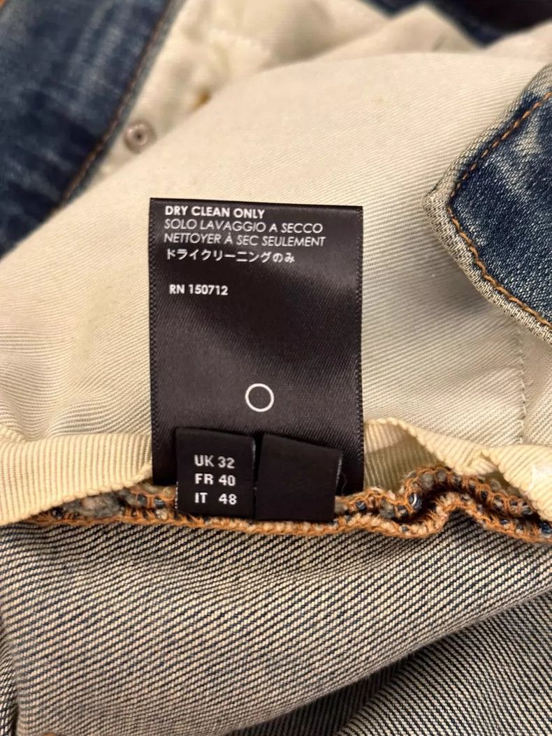 Amiri Amiri blue cow knee ripped jeans Size US 32 / EU 48 - 5 Thumbnail