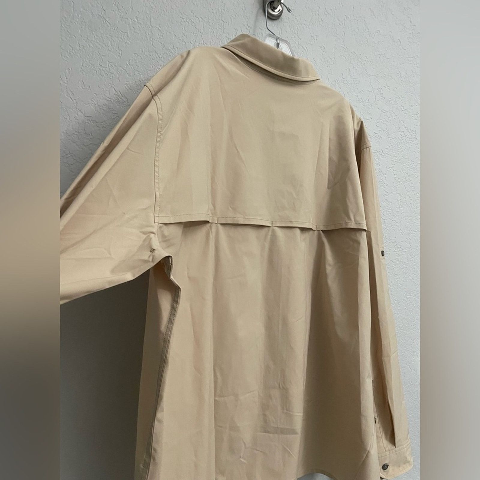 Carhartt CARHARTT Force Sun Defender Khaki Shirt Mens 2XL Long Sleeve Size US XXL / EU 58 / 5 - 6 Thumbnail