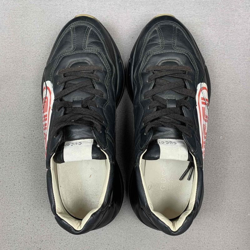 Gucci Gucci Rhyton Color-Block Casual Sneakers for Men - Size US 8 / EU 41 - 8 Thumbnail