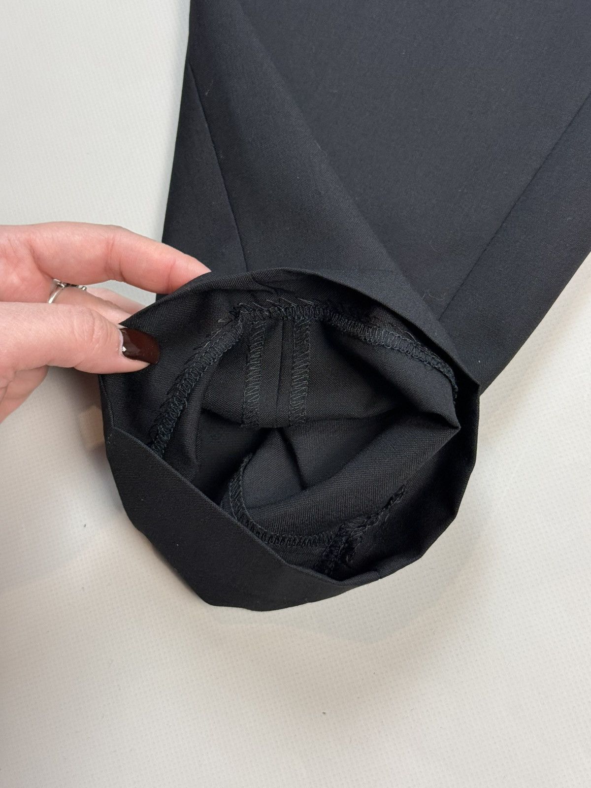 AMI Ami Alexandre Mattiussi Ladies Wool Dress Pants Trousers Size 27" / US 4 / IT 40 - 9 Thumbnail