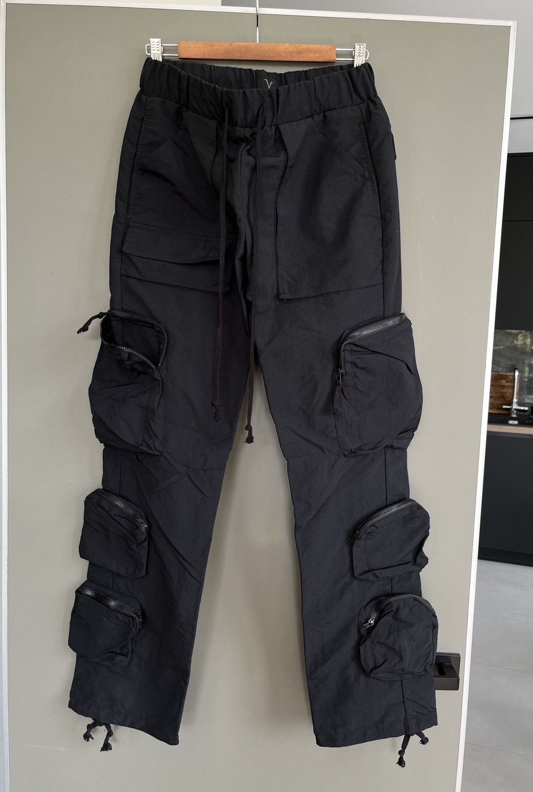 jacov Who Is Jacov Avant Garde Dark Fashion SIX POCKET CARGOS Size US 32 / EU 48 - 13 Thumbnail