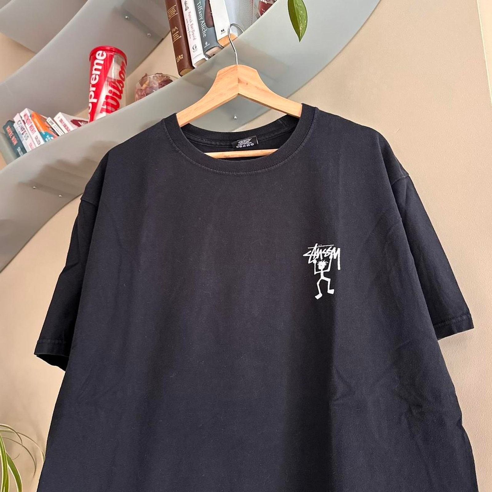 Stussy × Supreme Vintage Y2K Stüssy Warrior Shirt Size US L / EU 52-54 / 3 - 4 Thumbnail