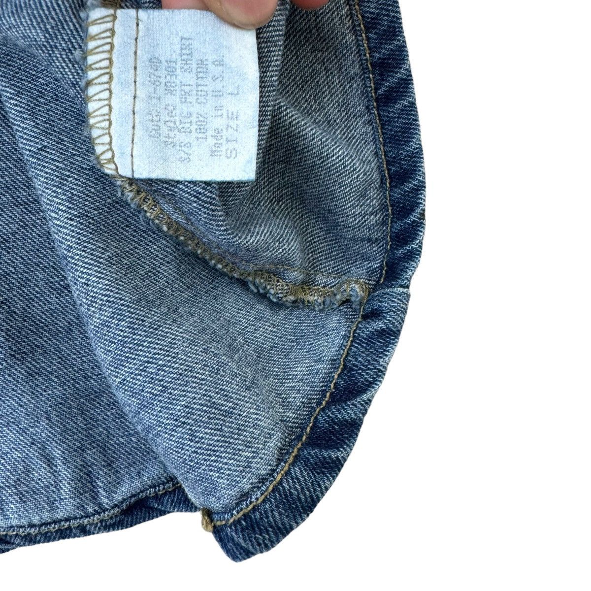 Karl Kani × Makaveli Vintage Karl Kani Jeans Button-up Jean Denim Jacket Tupac Size US L / EU 52-54 / 3 - 7 Thumbnail